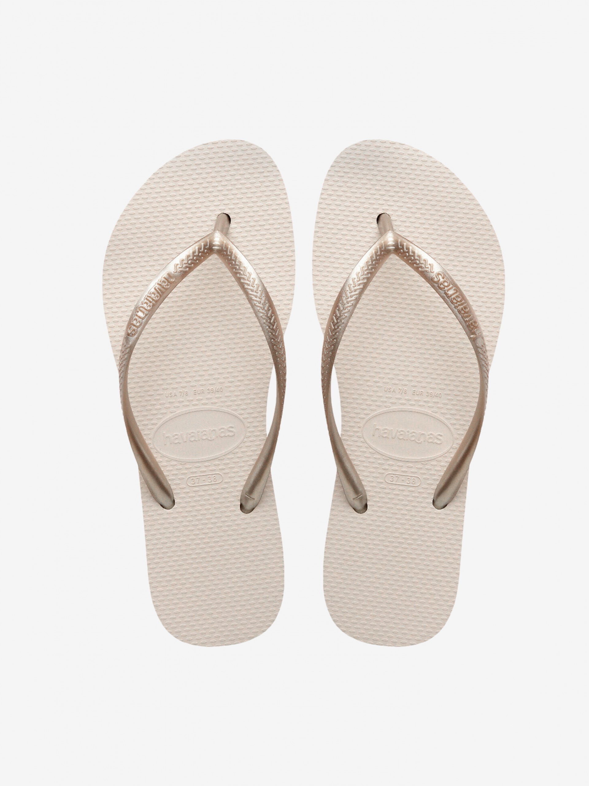 Chinelos Havaianas Slim Flatform Bege