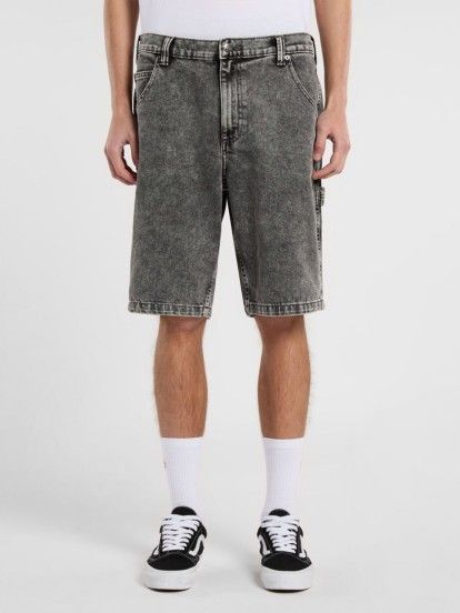 Dickies Garyville Grey Denim Shorts
