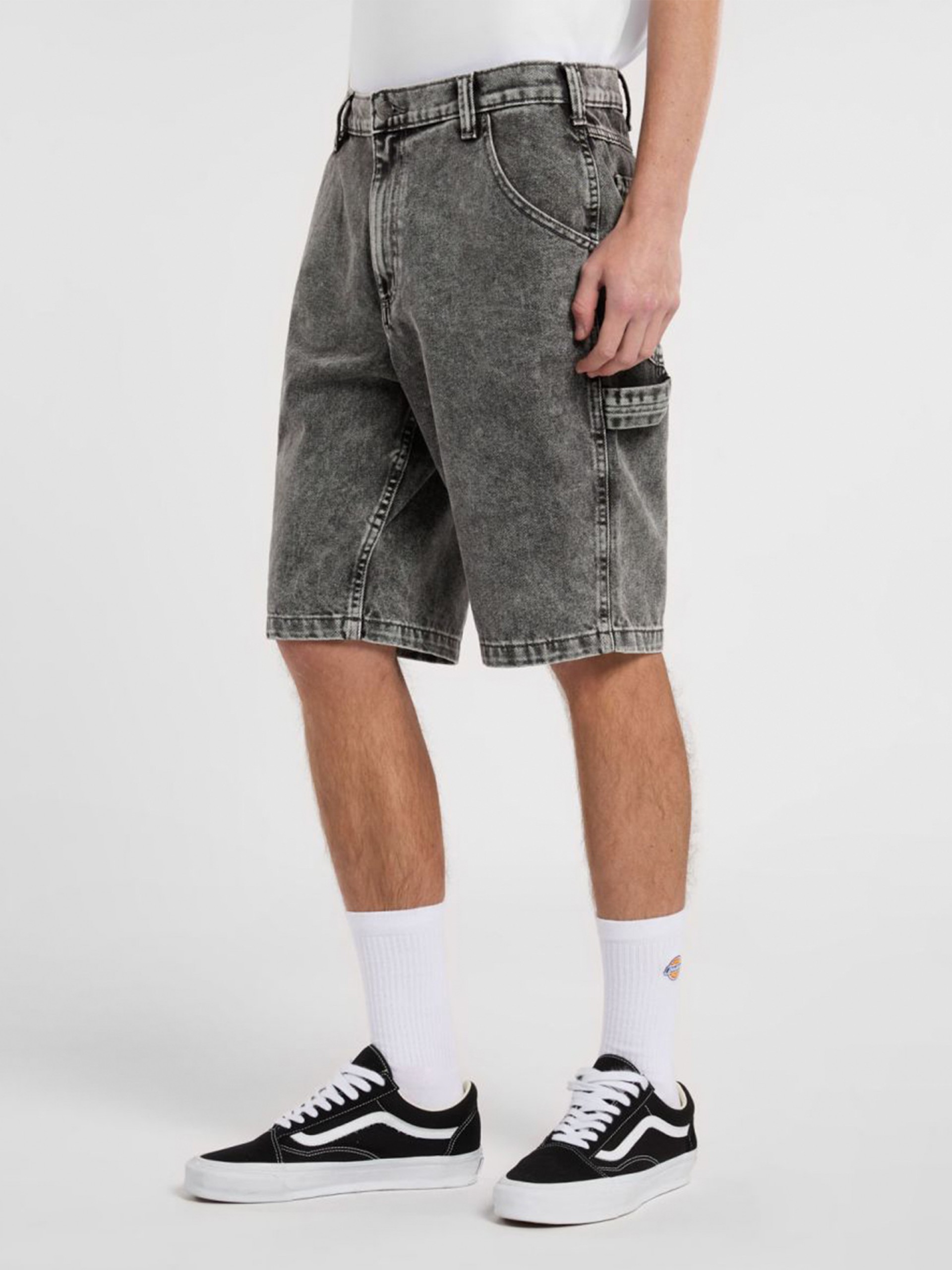 Calções de Ganga Dickies Garyville Cinzentos