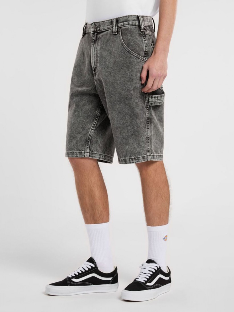 Dickies Garyville Grey Denim Shorts