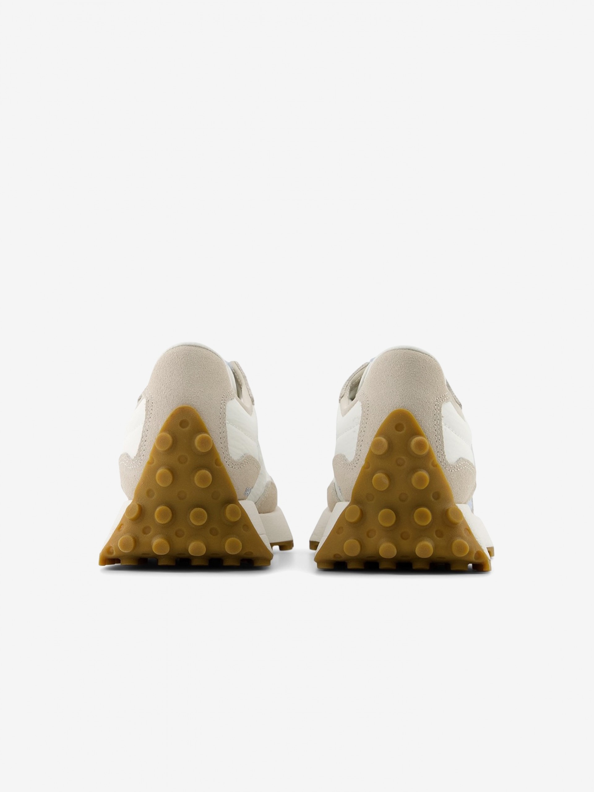 New Balance WS327 V1 White and Green Sneakers