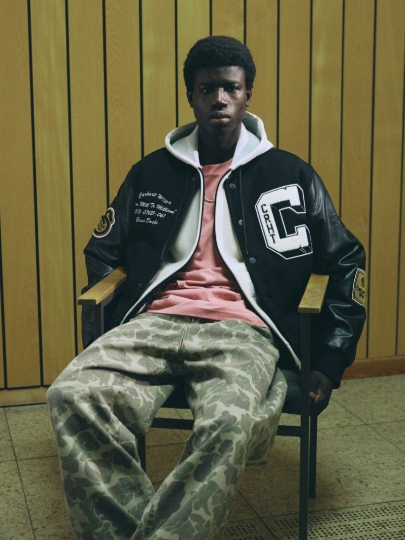 Chaqueta Carhartt WIP Brown Ducks Bomber