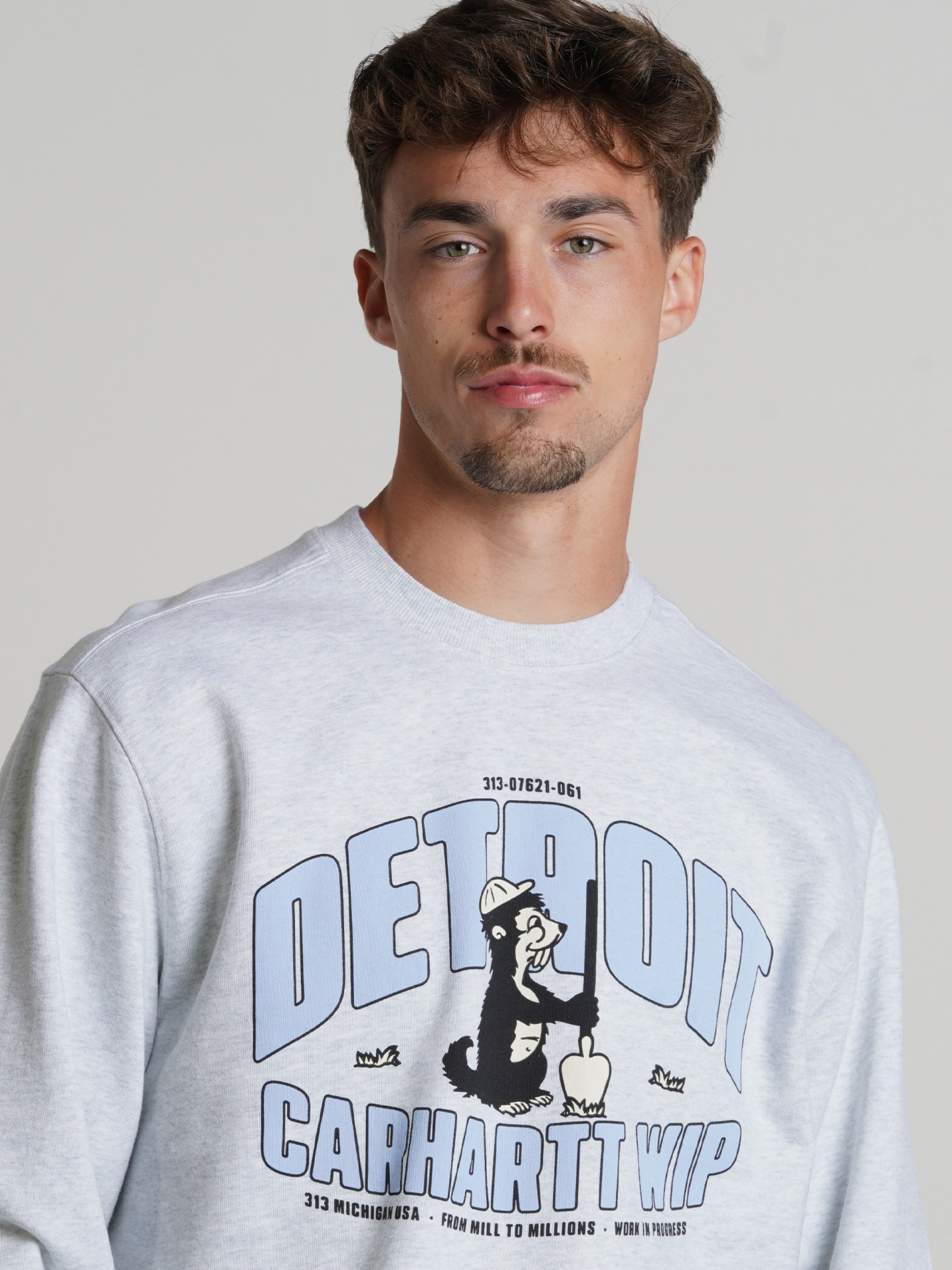 Camisola Carhartt WIP Underground Cinzenta