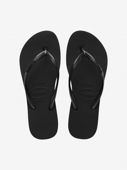 Havaianas Slim Flatform Black Flip Flops