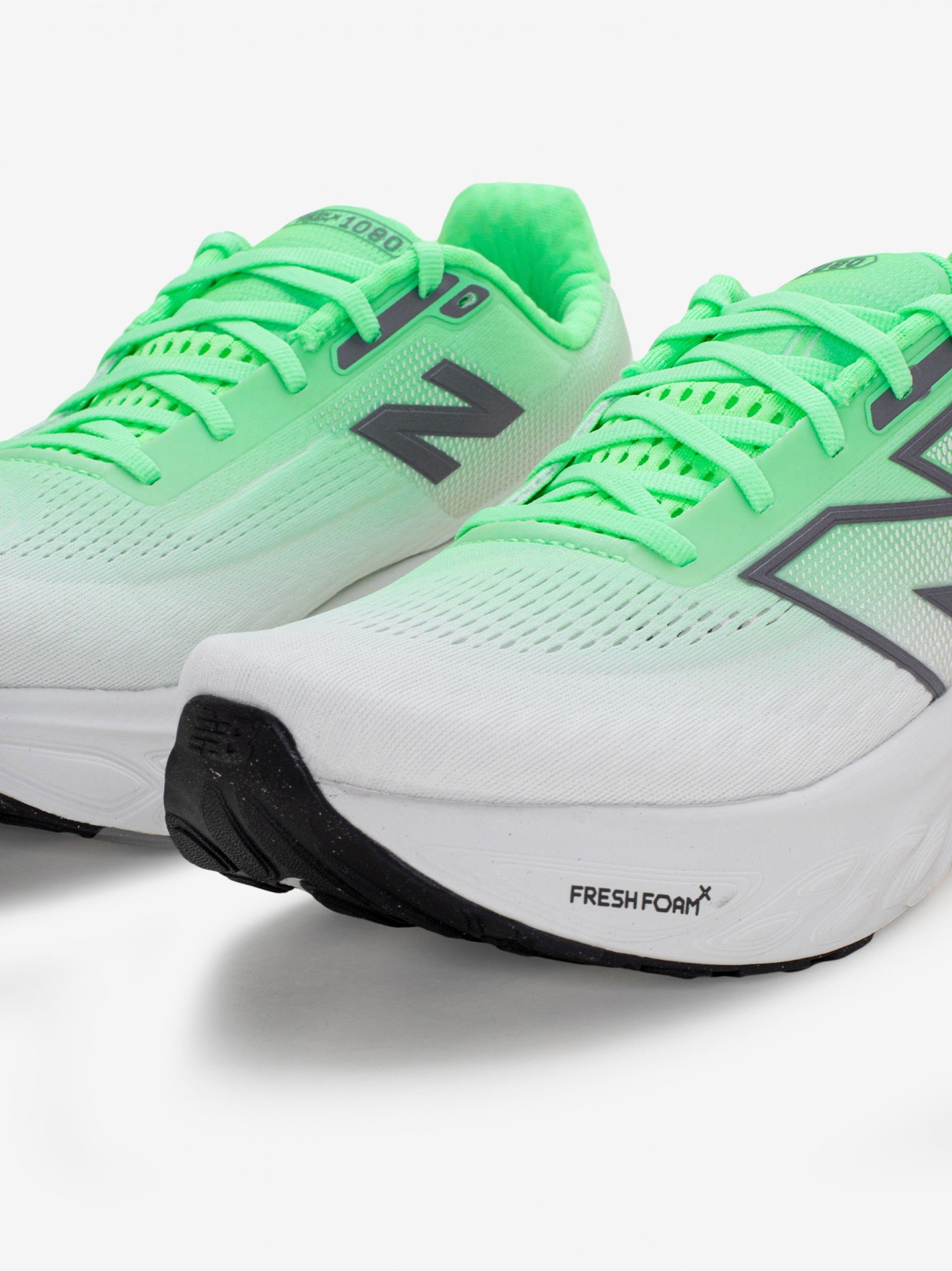 Sapatilhas New Balance Fresh Foam X 1080 v14 Verdes e Brancas Para Homem
