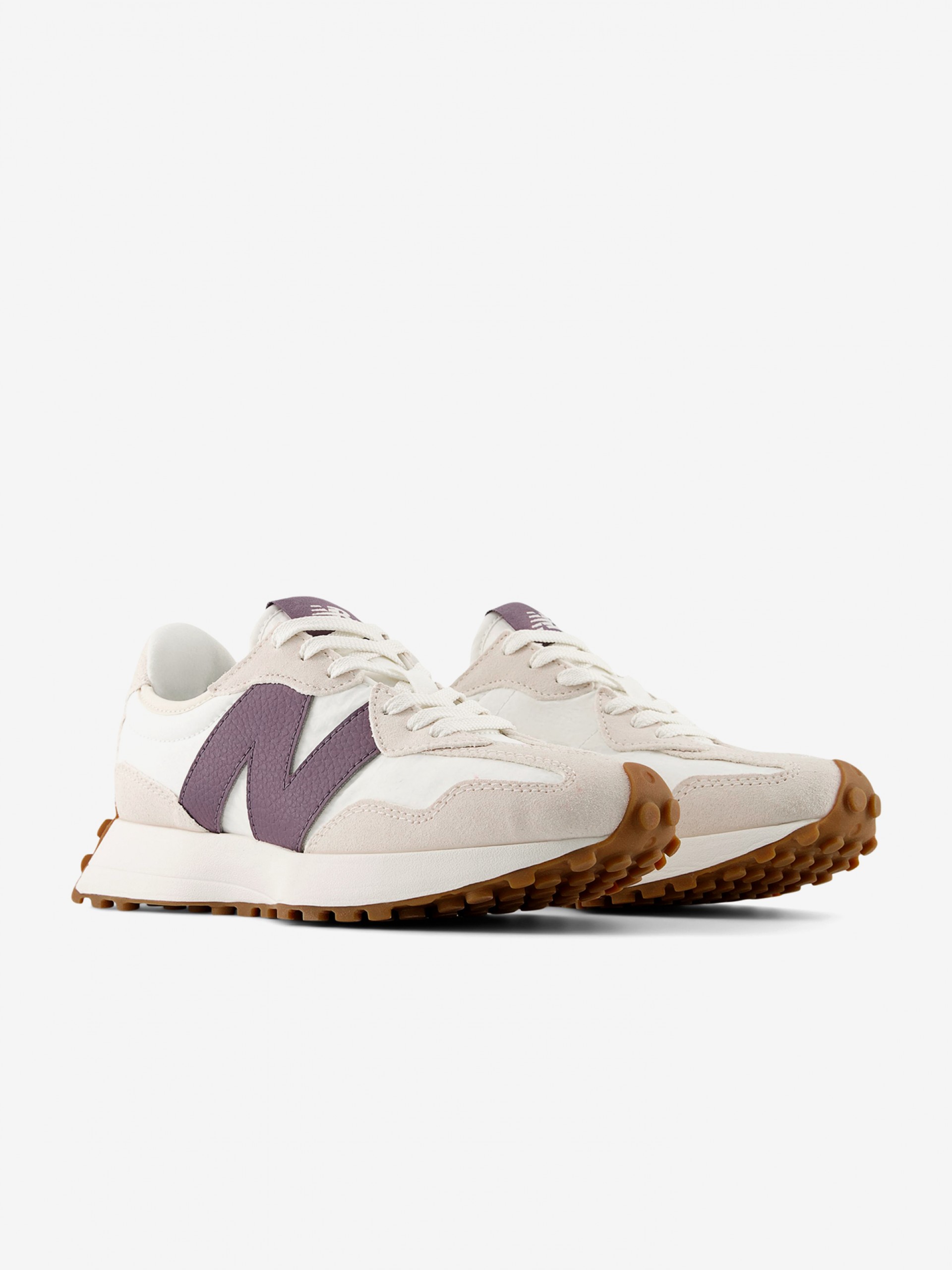 Zapatillas New Balance WS327 V1 Blancas y Moradas