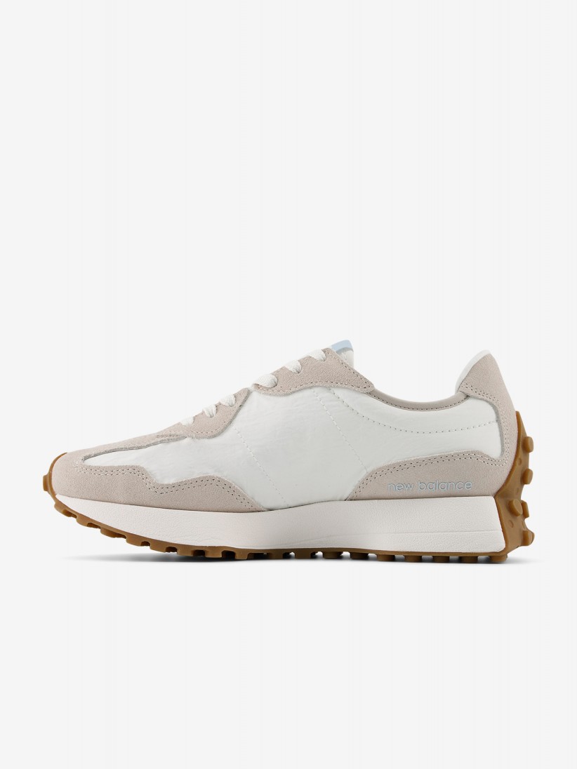 New Balance WS327 V1 White and Blue Sneakers
