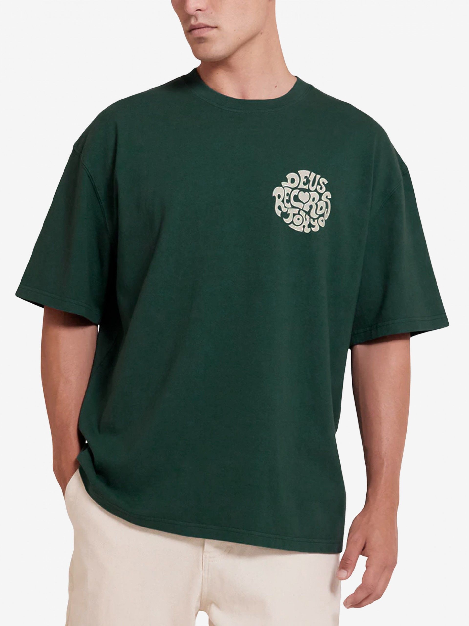 T-shirt Deus Ex Machina Paradigm Verde