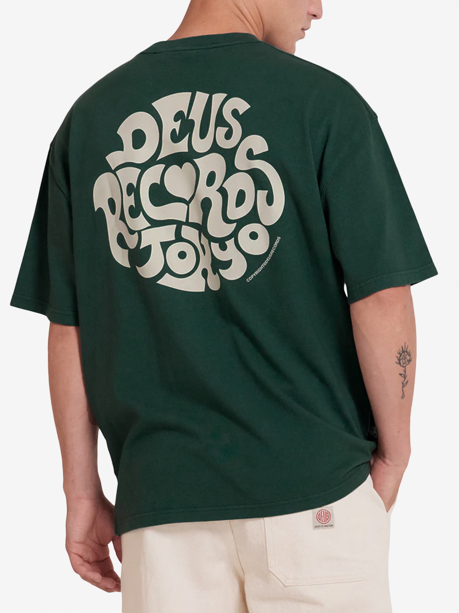 T-shirt Deus Ex Machina Paradigm Verde