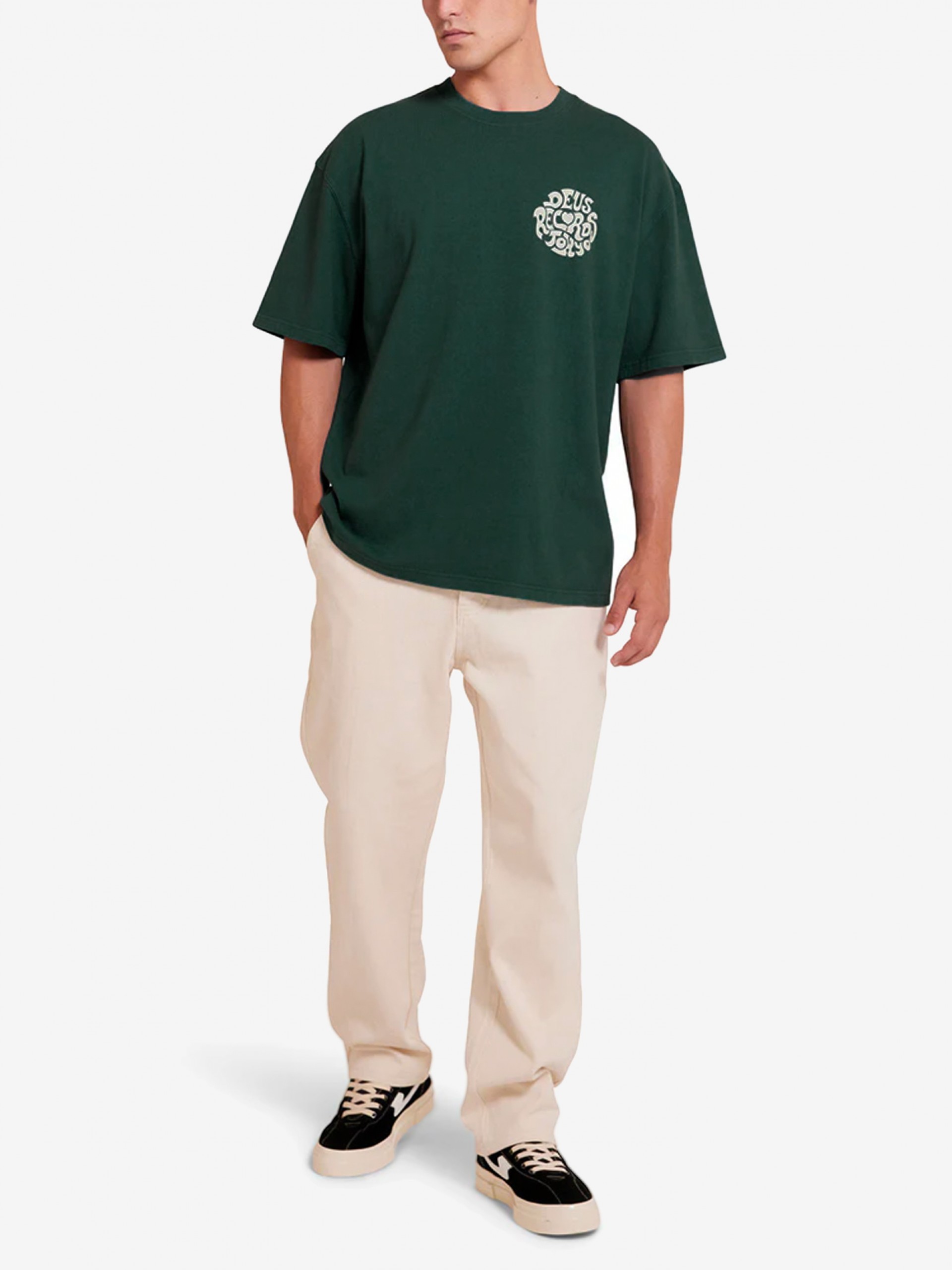 T-shirt Deus Ex Machina Paradigm Verde