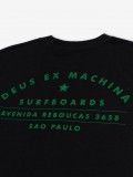 T-shirt Deus Ex Machina So Paulo Surf Address Preta