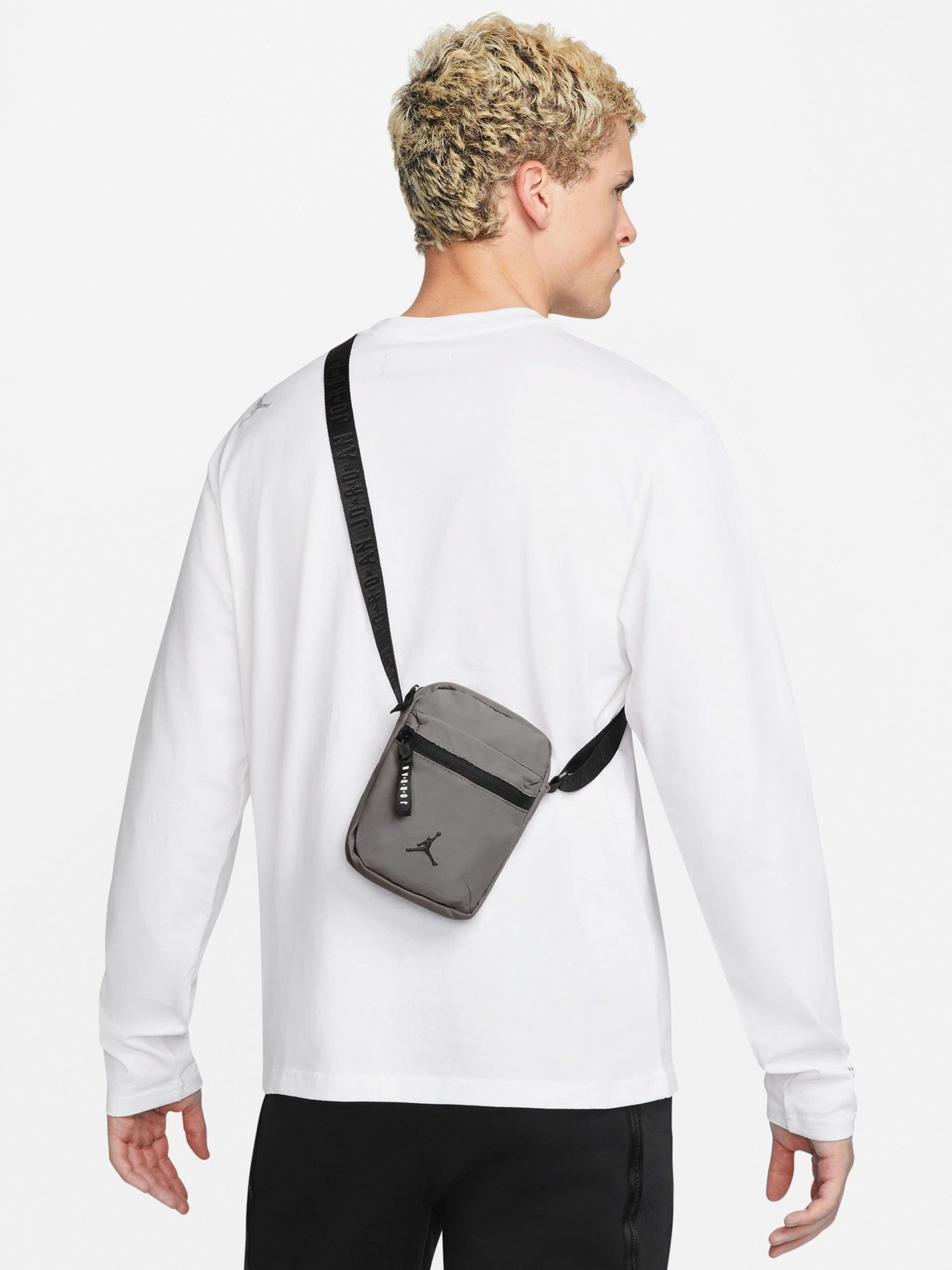 Bandolera Nike Jordan Airborne Festival Gris