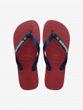 Chinelos Havaianas Brasil Logo Vermelhos
