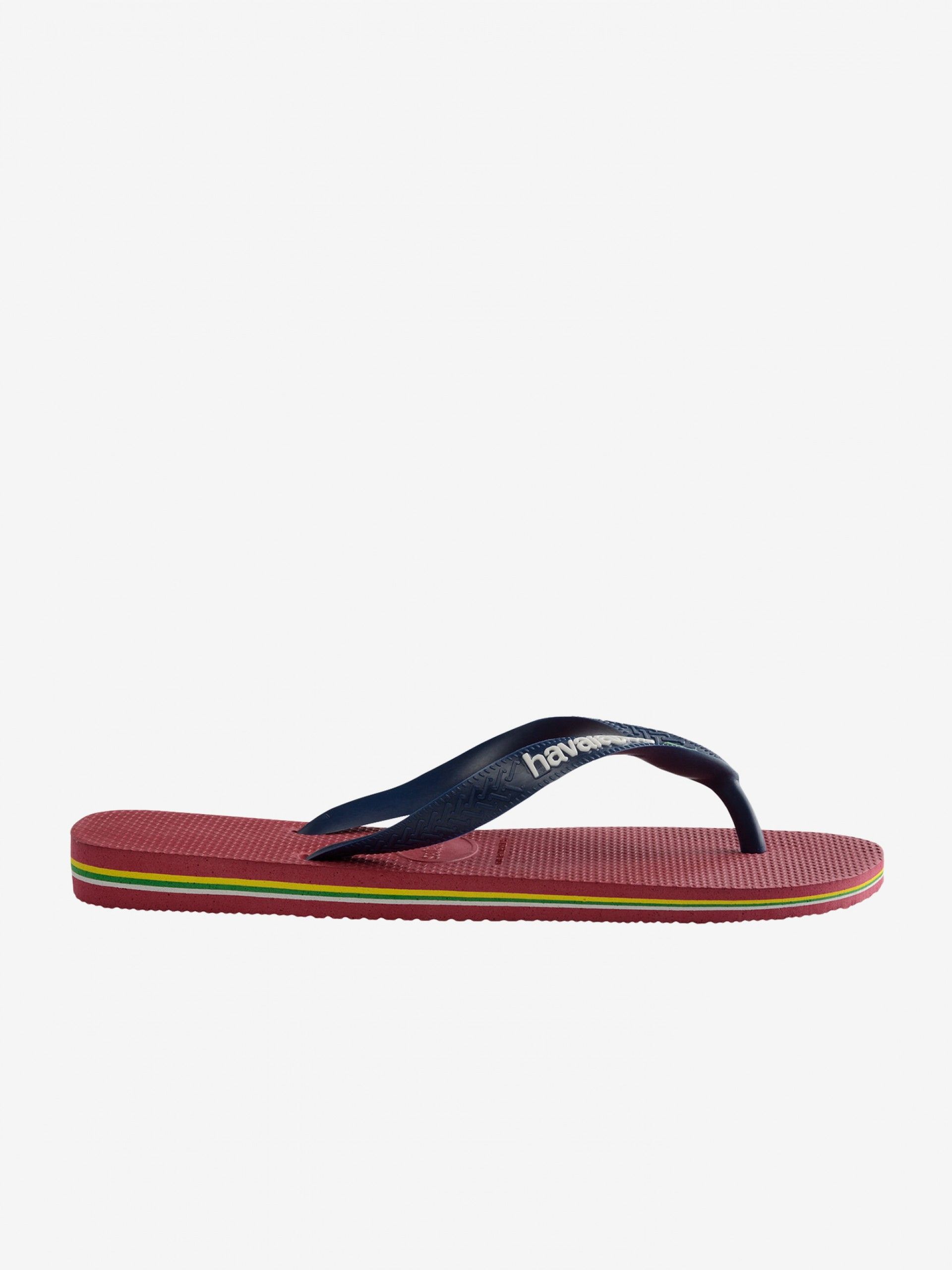 Chinelos Havaianas Brasil Logo Vermelhos