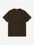 T-shirt Carhartt WIP Script Embroidery Castanha