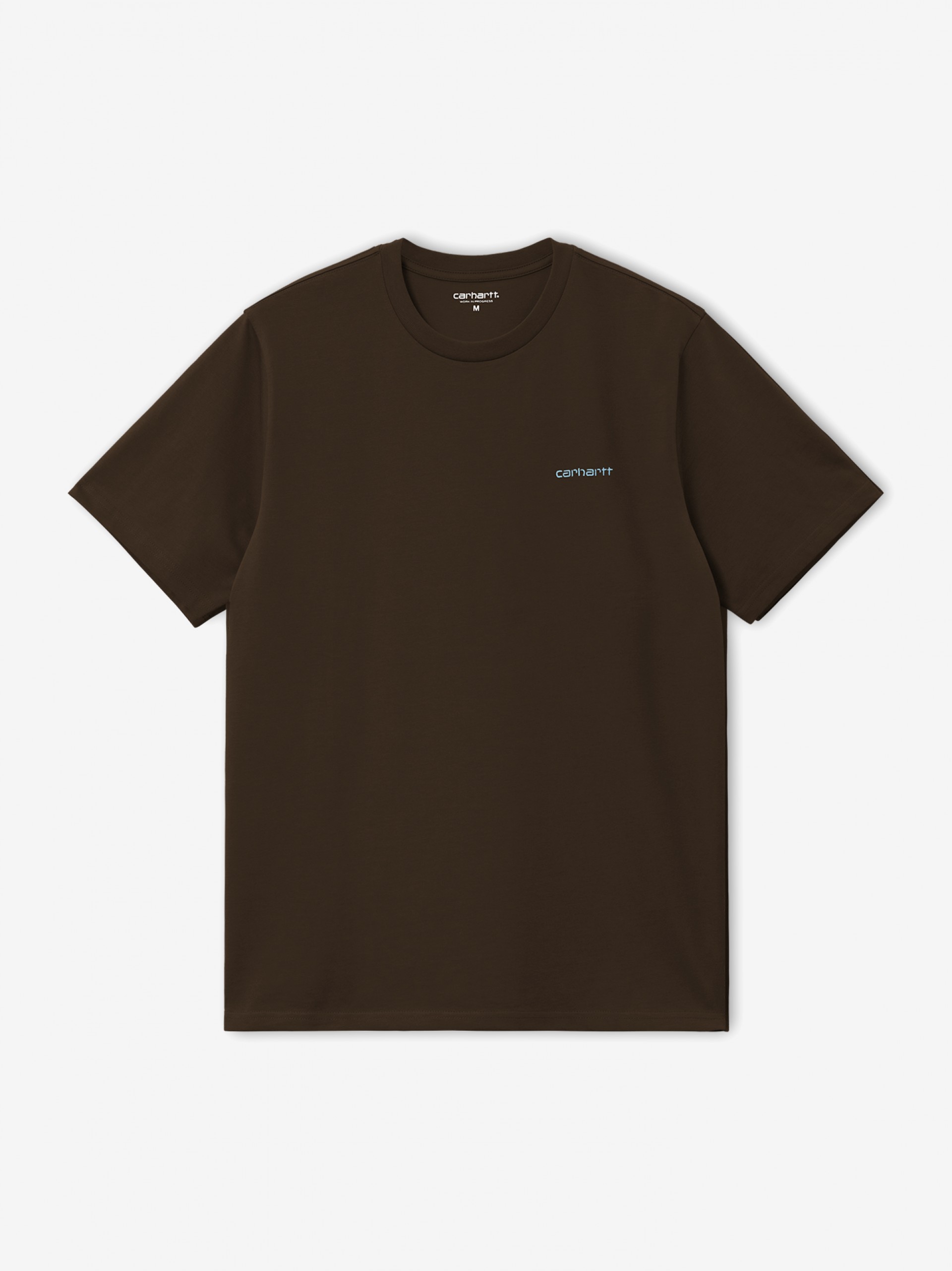 Carhartt WIP Script Embroidery Brown T-shirt