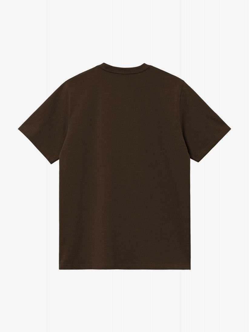 T-shirt Carhartt WIP Script Embroidery Castanha