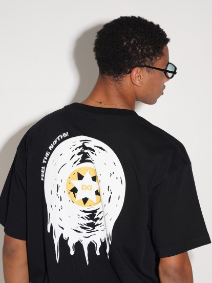 Pixis Disco Black T-shirt