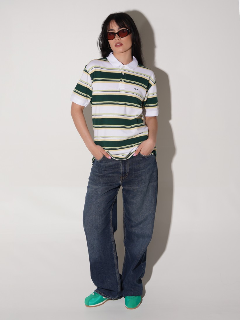 Pixis Orly Striped Polo Shirt