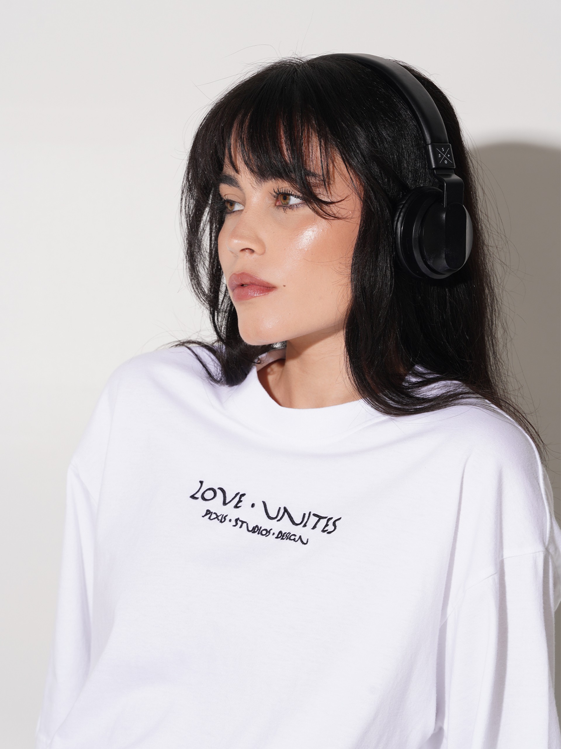 Pixis Love Unites White T-shirt