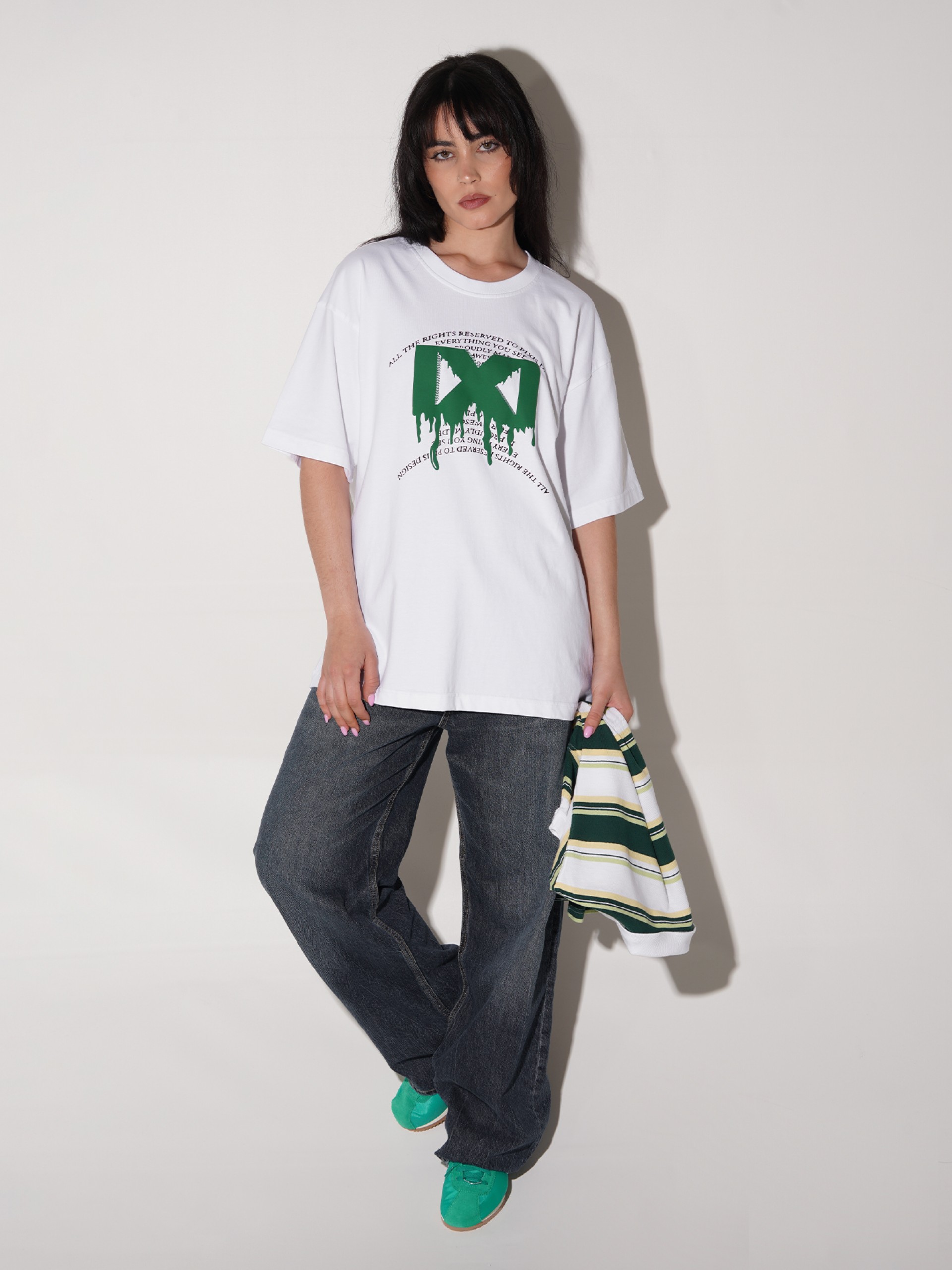 Pixis Da Vinci White T-shirt