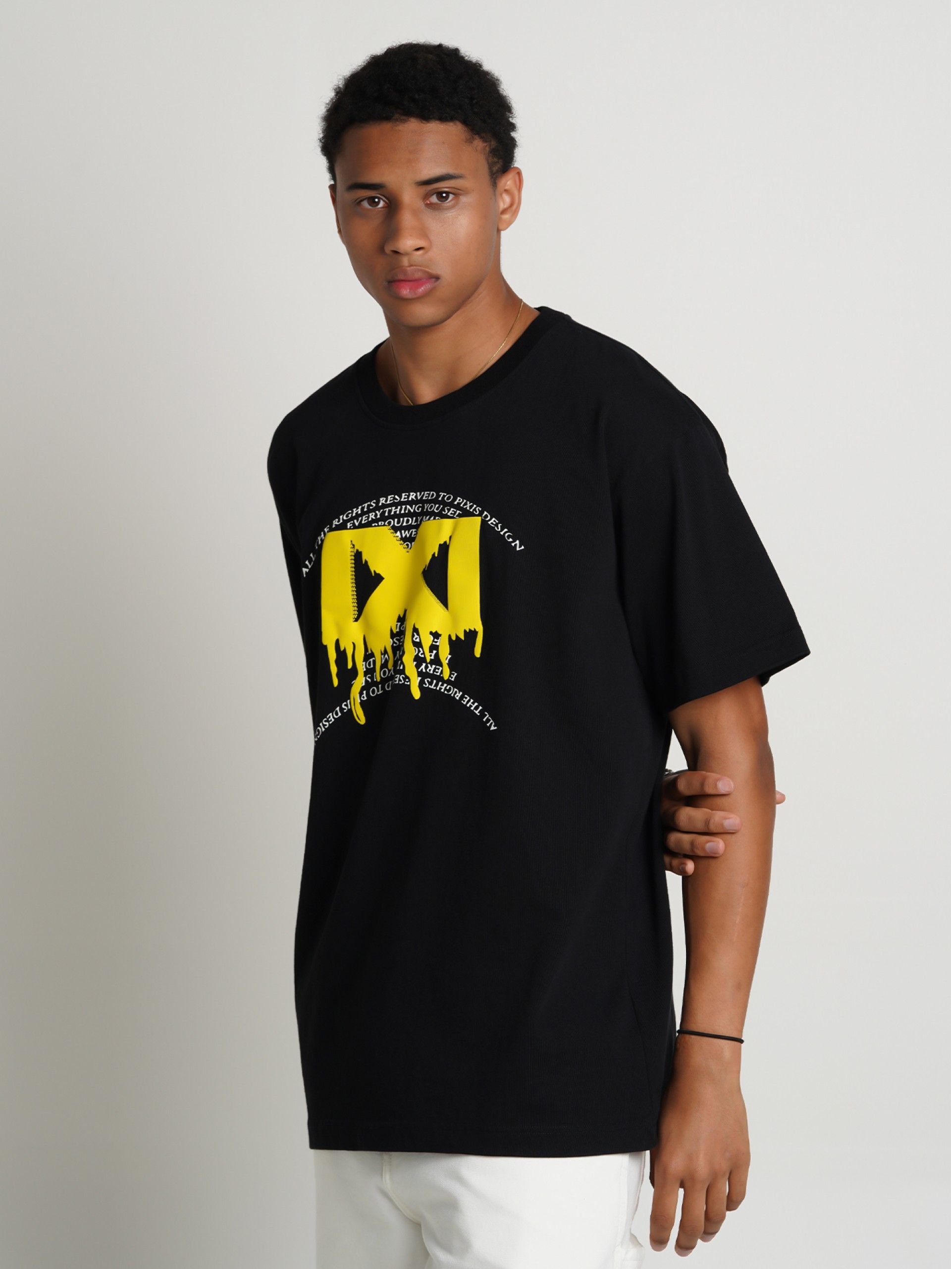 Camiseta Pixis Da Vinci Negra