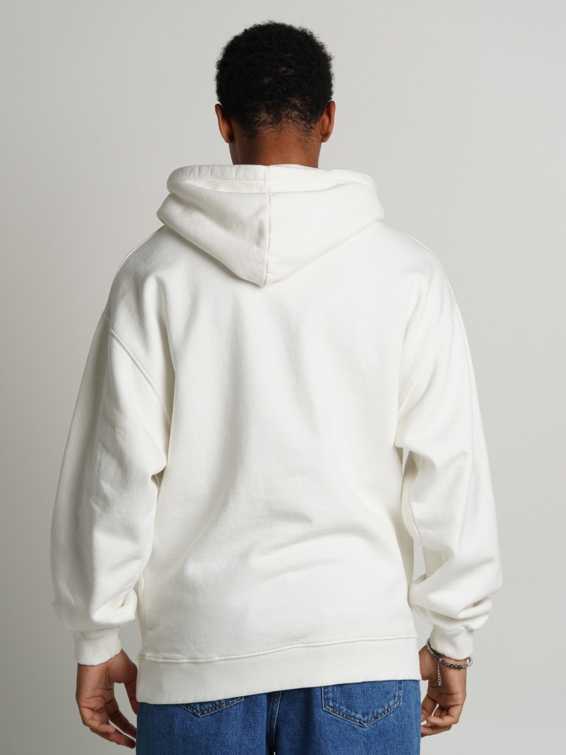 Camisola com Capuz Pixis Dijon Branca