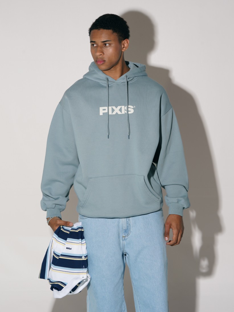 Sudadera con Capucha Pixis Dijon Azul Sudadera con Capucha Pixis Dijon Azul