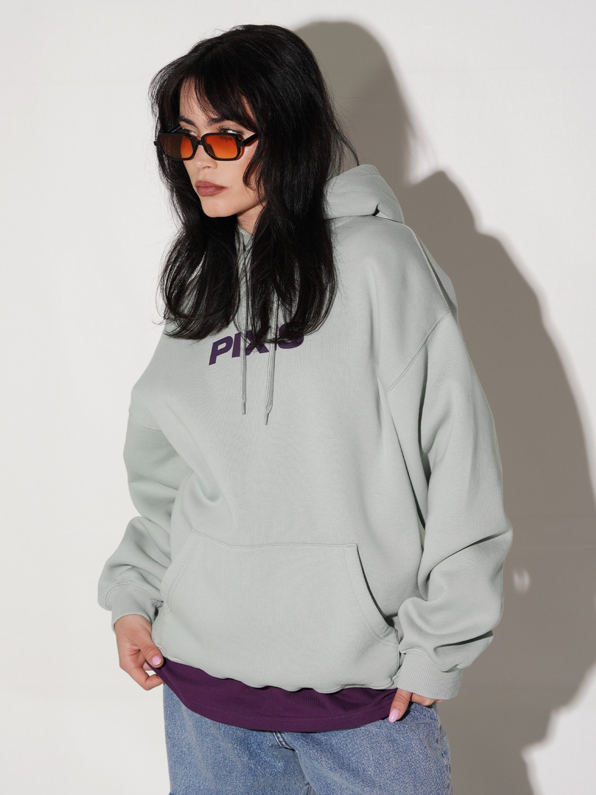 Sudadera con Capucha Pixis Dijon Verde