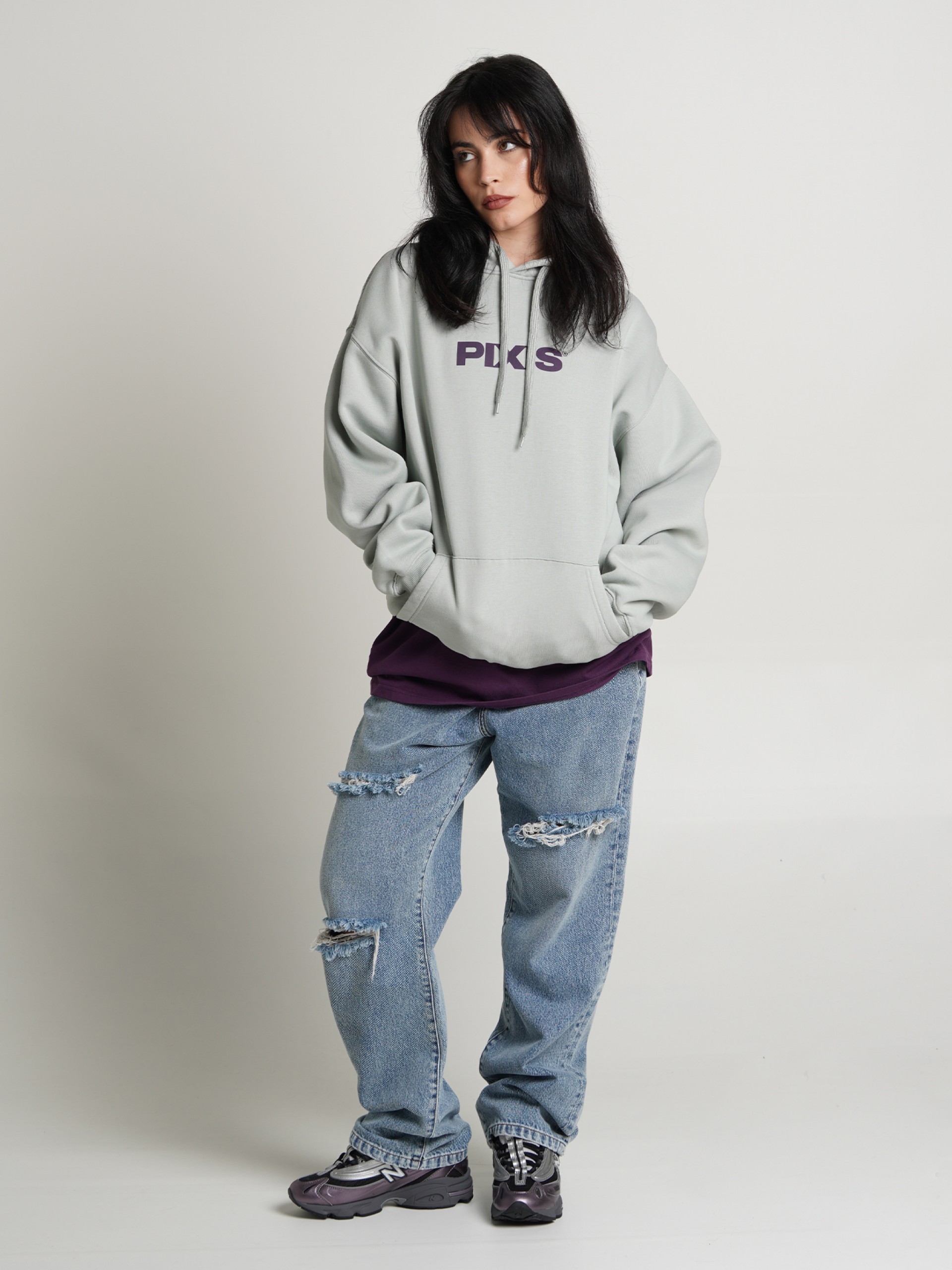 Sudadera con Capucha Pixis Dijon Verde