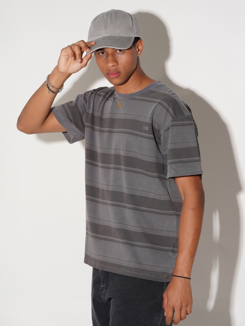 T-shirt Pixis Marine Stripes Reborn