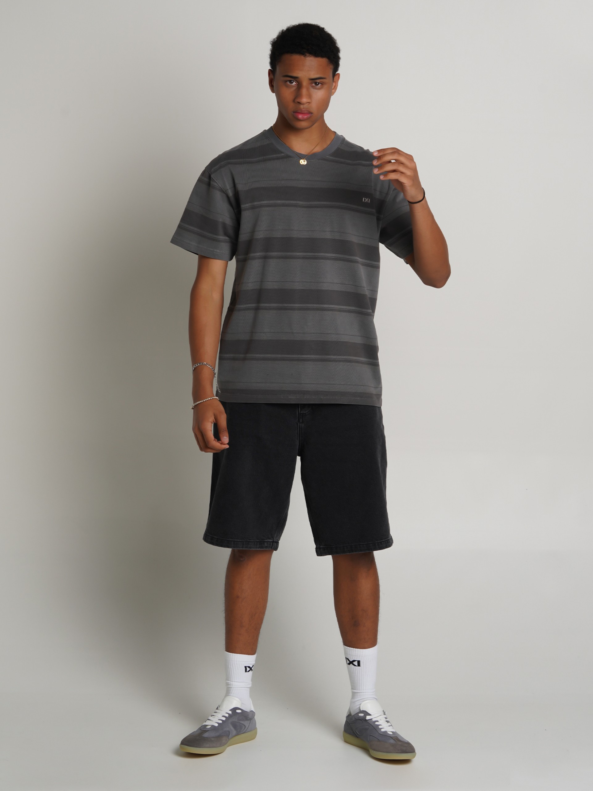 T-shirt Pixis Marine Stripes Reborn