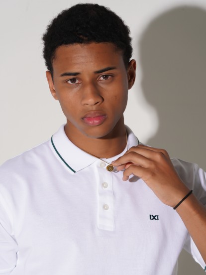 Polo Pixis Marine Blanco