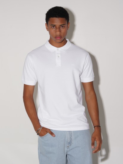 Polo Pixis Oficial Blanco