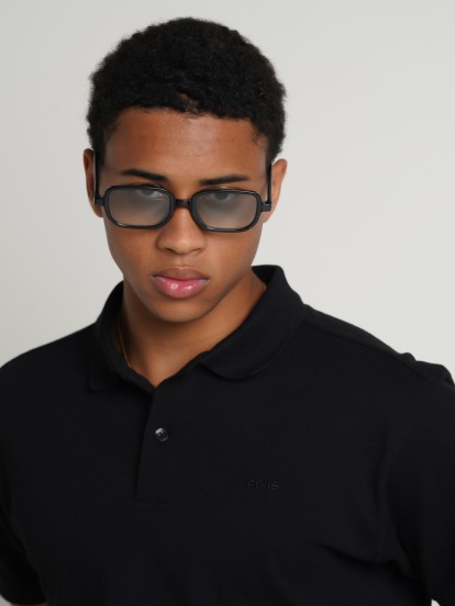 Polo Pixis Oficial Negro