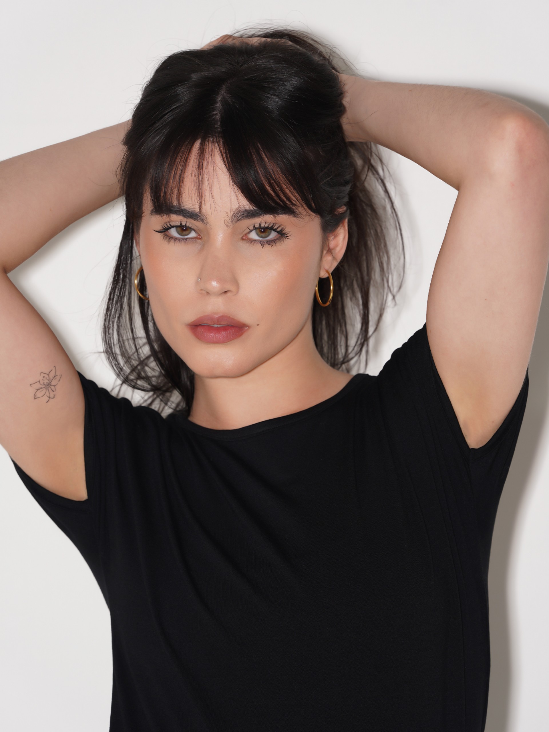 Camiseta Pixis Aqua Negra