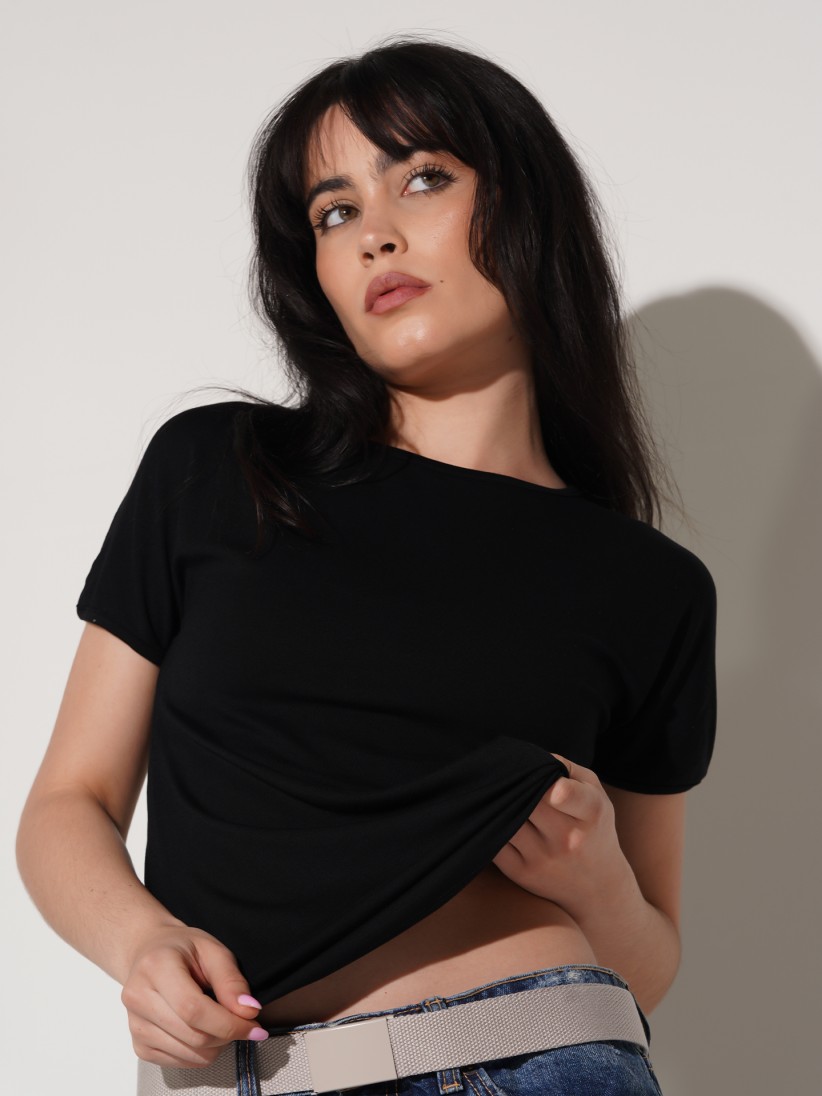 Pixis Aqua Black T-shirt