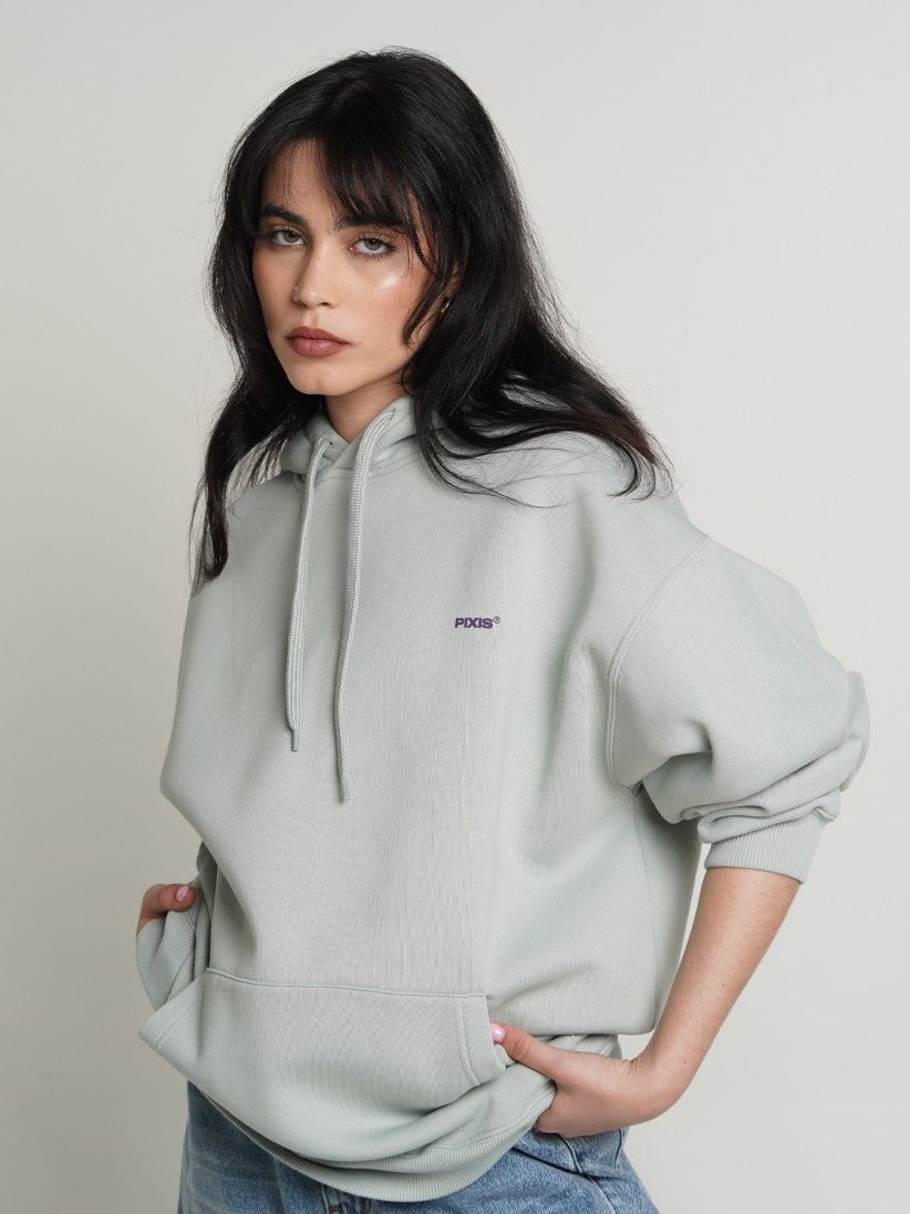 Camisola com Capuz Pixis Tours Verde