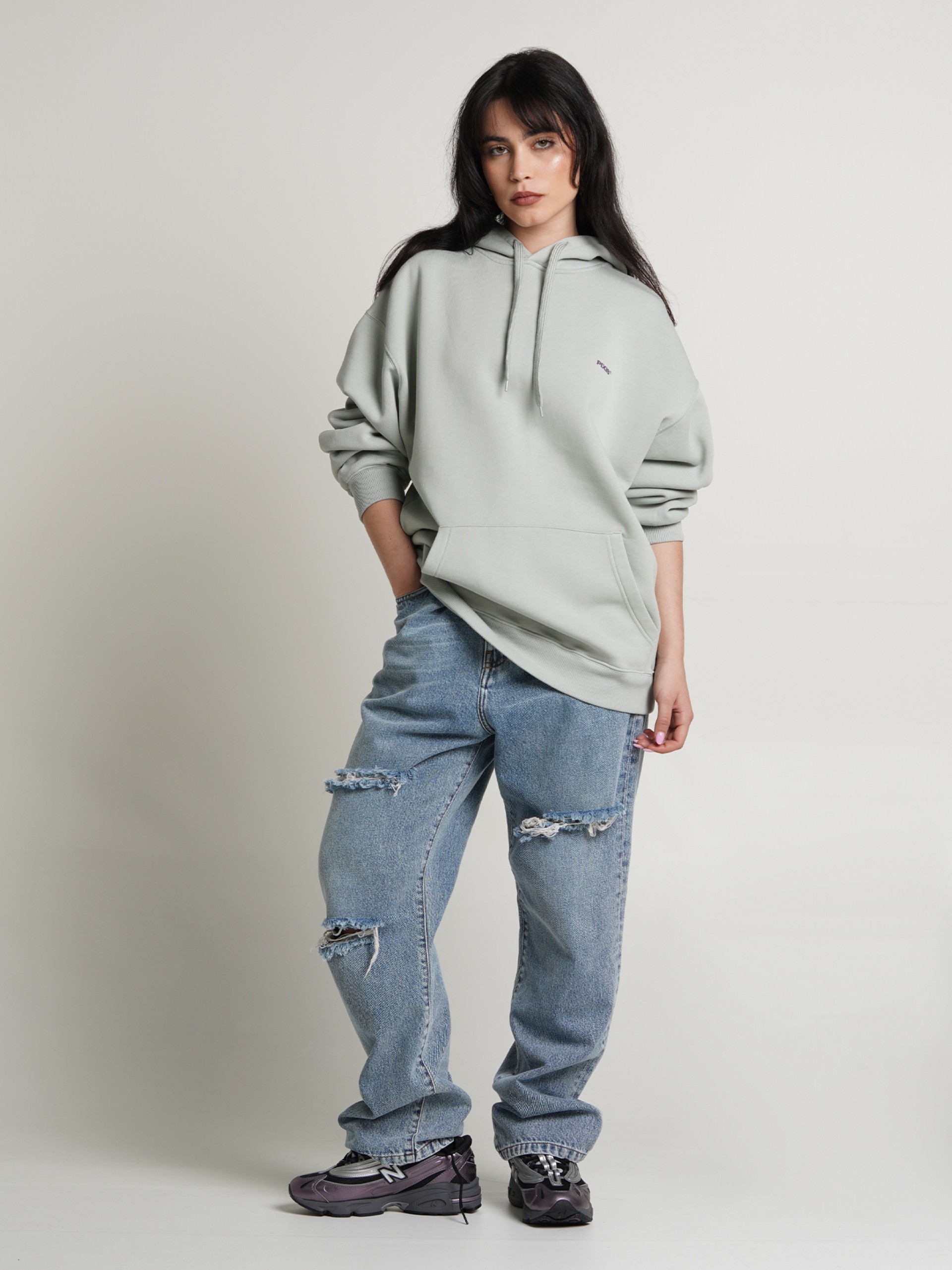 Camisola com Capuz Pixis Tours Verde