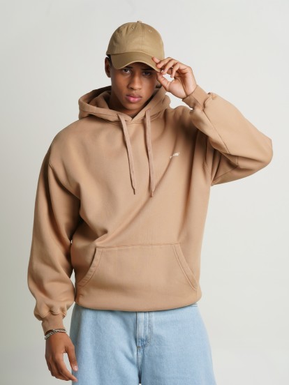 Camisola com Capuz Pixis Tours Camel