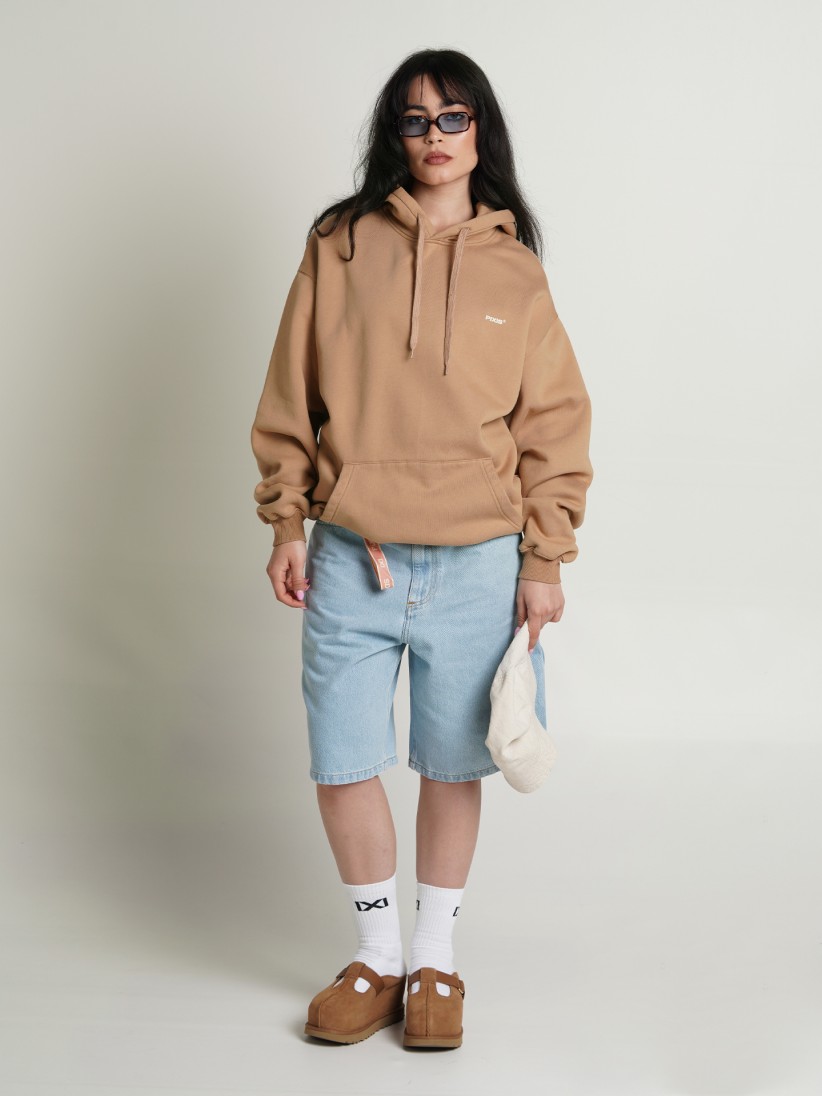 Sudadera con Capucha Pixis Tours Camel