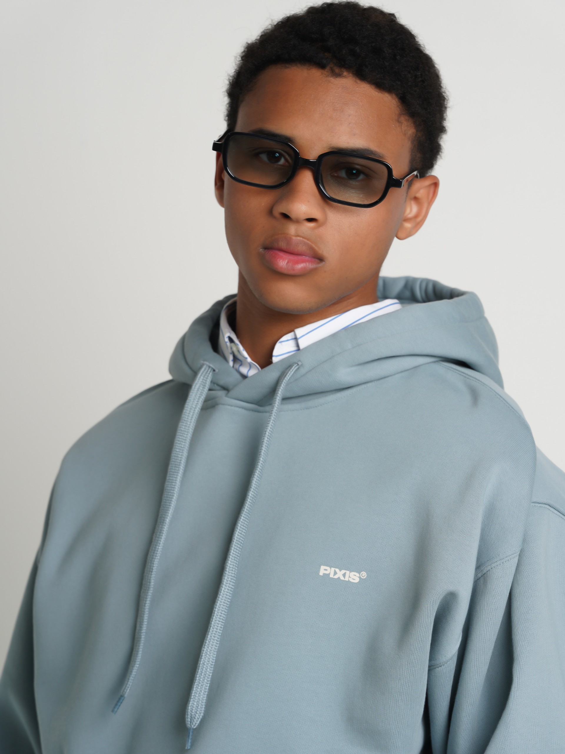 Camisola com Capuz Pixis Tours Azul