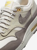 Nike Air Max 1 Premium Grey and Beige Sneakers For Men