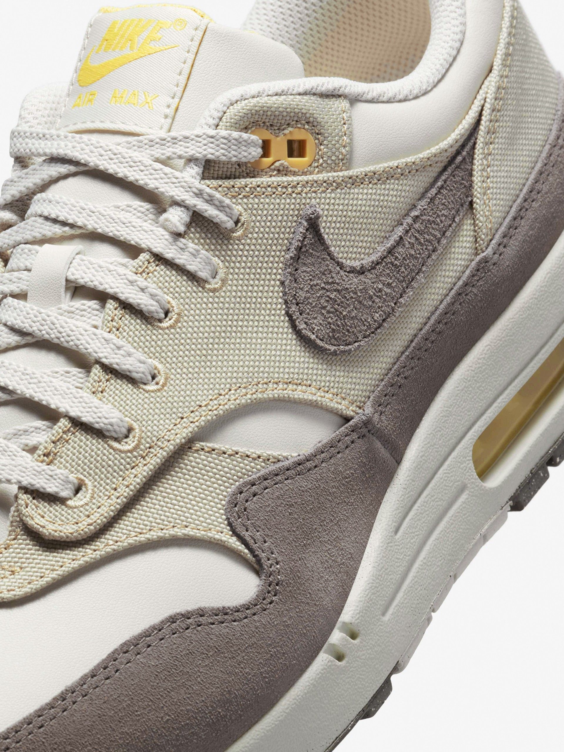 Zapatillas Nike Air Max 1 Premium Grises y Beige Para Hombre