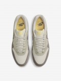 Nike Air Max 1 Premium Grey and Beige Sneakers For Men