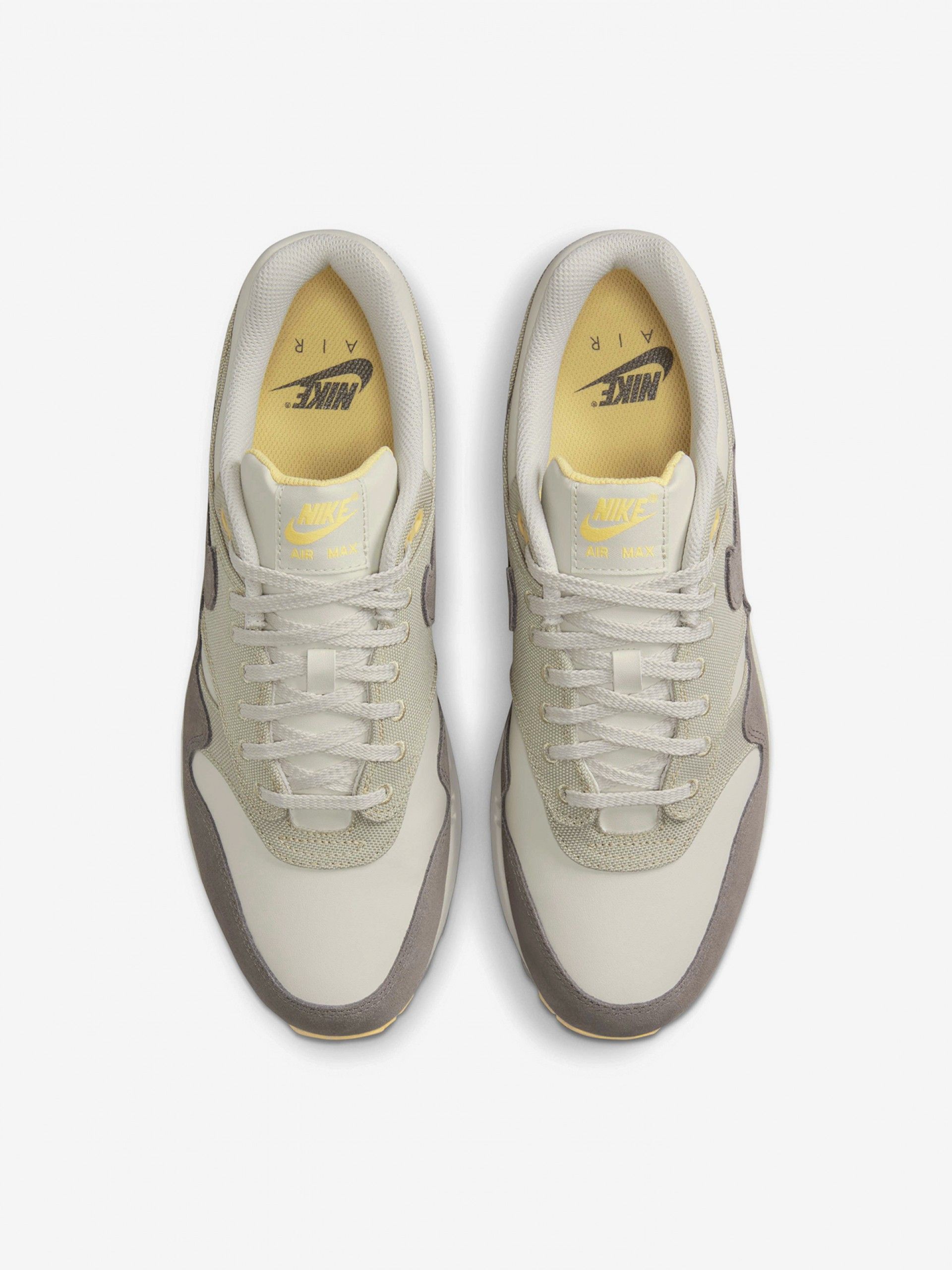 Zapatillas Nike Air Max 1 Premium Grises y Beige Para Hombre