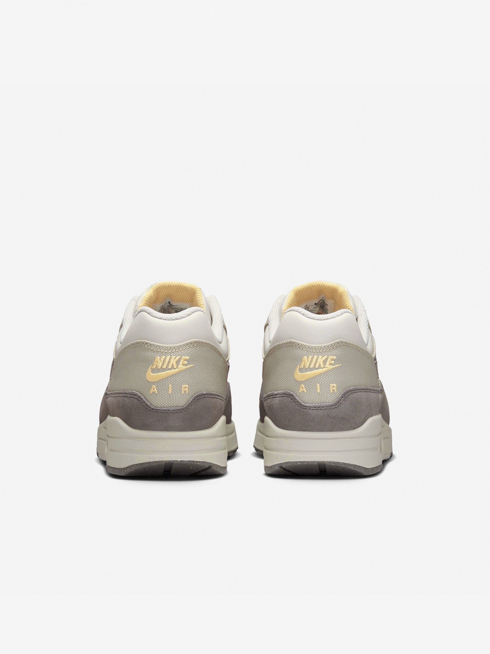 Zapatillas Nike Air Max 1 Premium Grises y Beige Para Hombre
