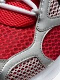 Zapatillas Nike Air Zoom Spiridon Cage 2 Plateadas y Rojas Para Hombre