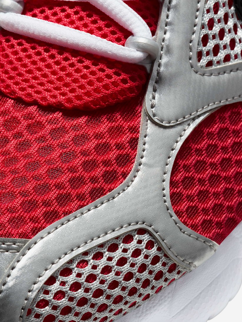 Zapatillas Nike Air Zoom Spiridon Cage 2 Plateadas y Rojas Para Hombre