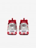 Zapatillas Nike Air Zoom Spiridon Cage 2 Plateadas y Rojas Para Hombre